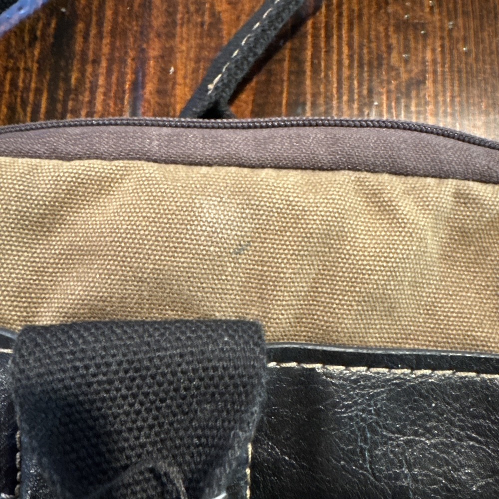 Fossil Multicolor Key-Per Floral Quilted Laptop Work Bag Padded Crossbody Handle - Picture 5 of 13